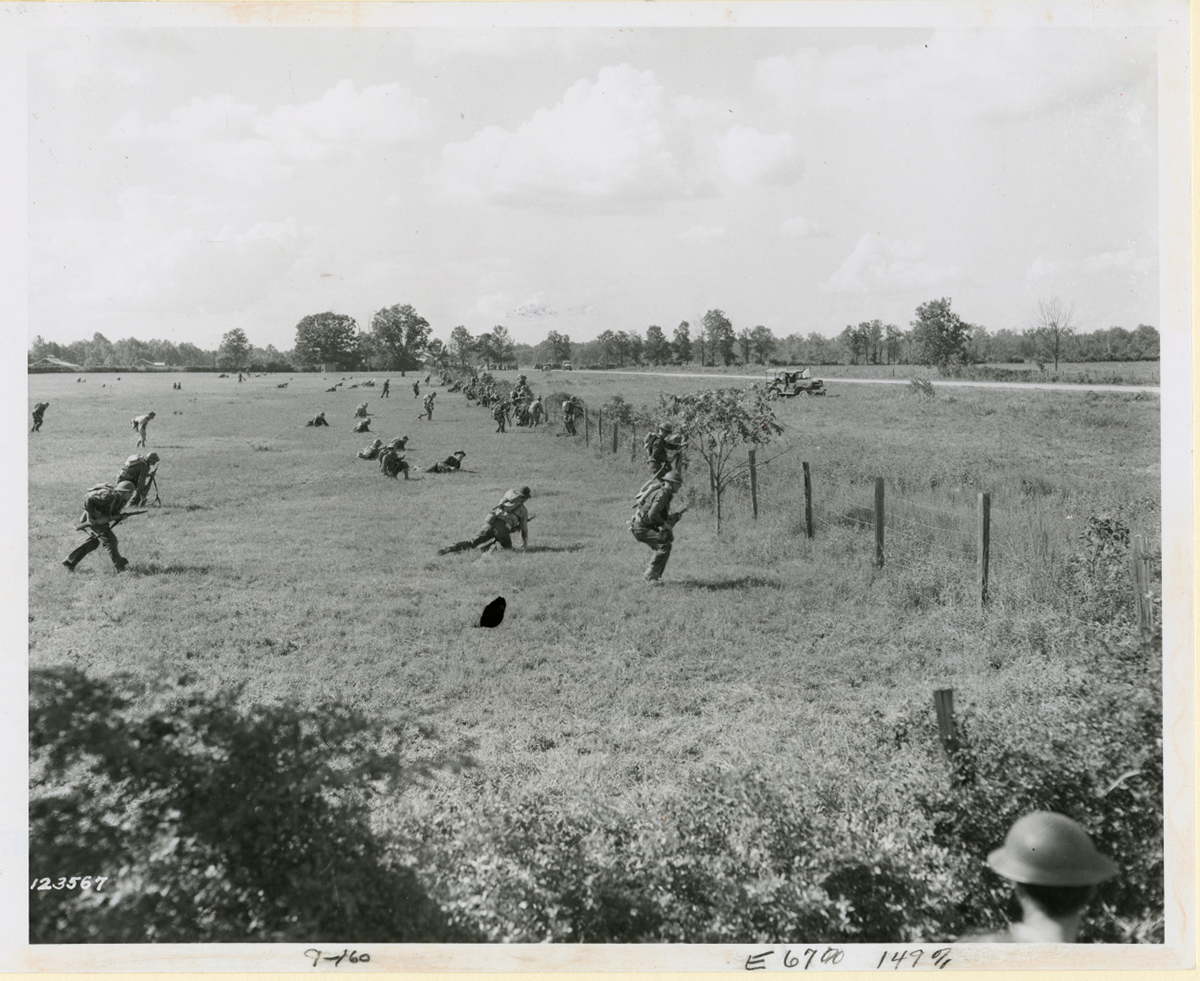 Troops of 124 Infantry, Louisiana Maneuvers, 1941