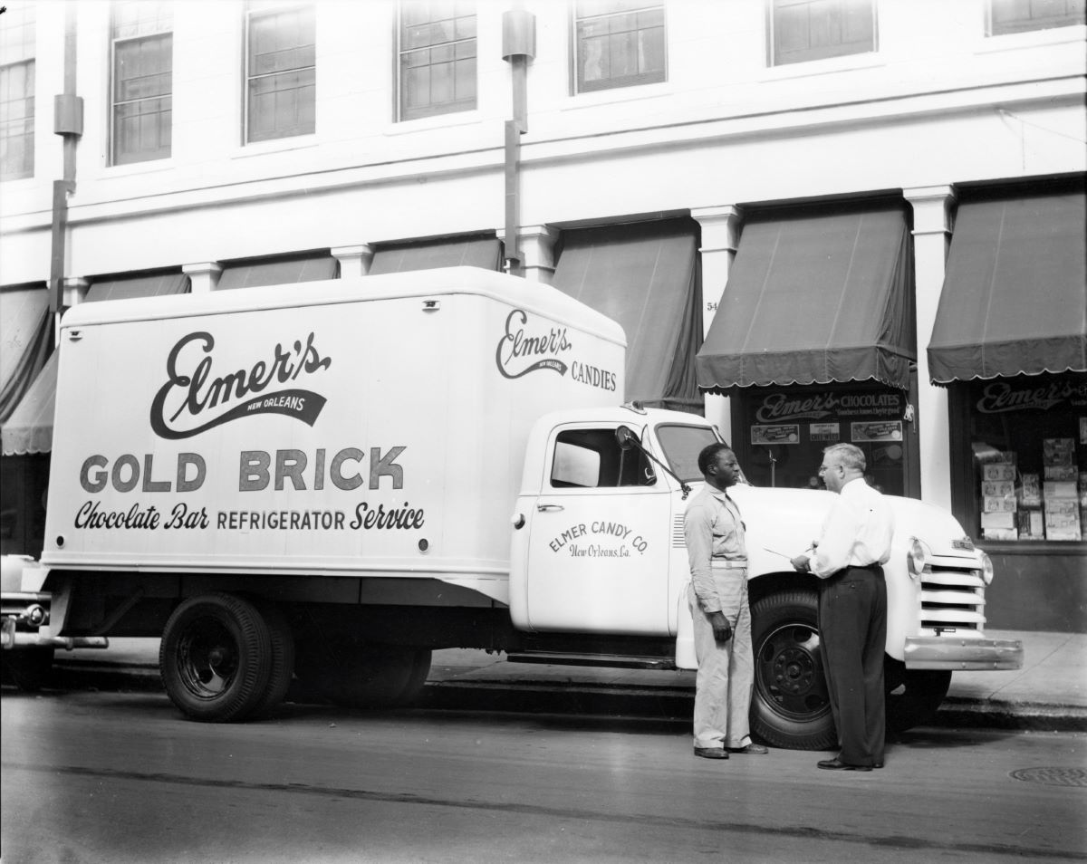 Elmer’s Chocolate Bar Refrigerator Service Truck