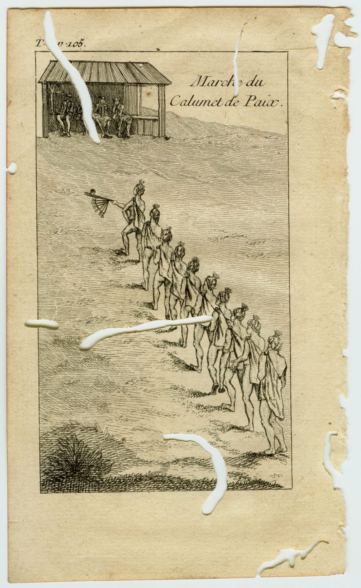 Marche du Calumet de Paix, 1758