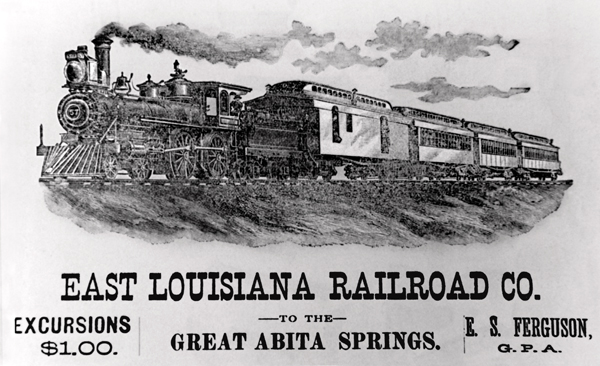 East Louisiana Railroad Co. Advertisement, undated