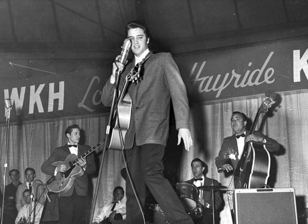 Elvis Presley at the Louisiana Hayride