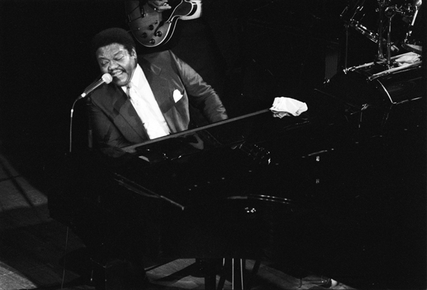 Fats Domino Performing in Normandy, France, in 1992