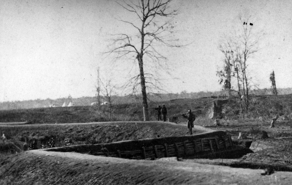 Fortifications at Port Hudson Louisiana during the Civil War