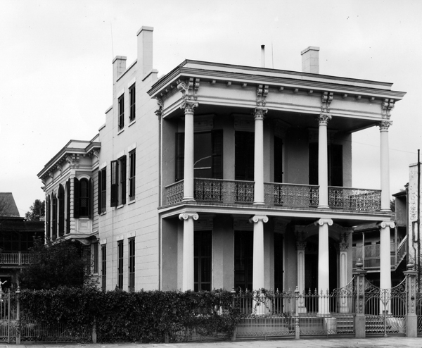 Grace King’s home on Coliseum Street, New Orleans