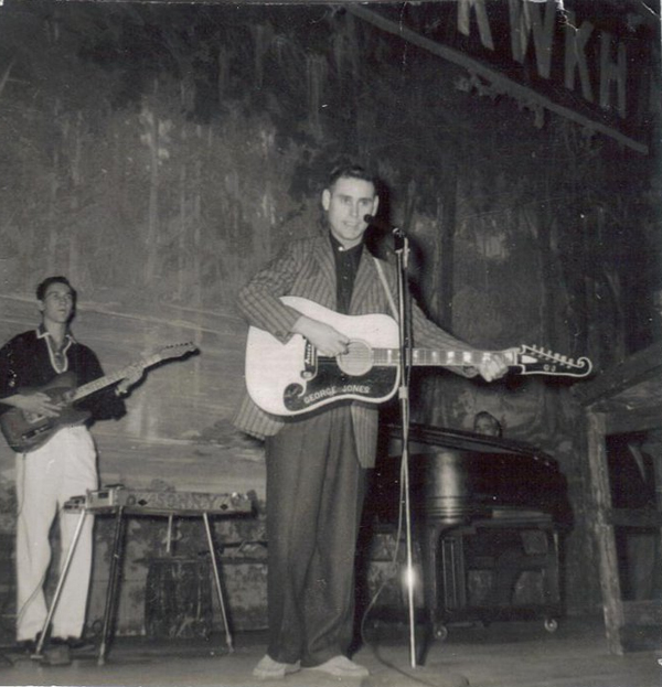 James Burton With Geroge Jones at The Louisiana Hayride