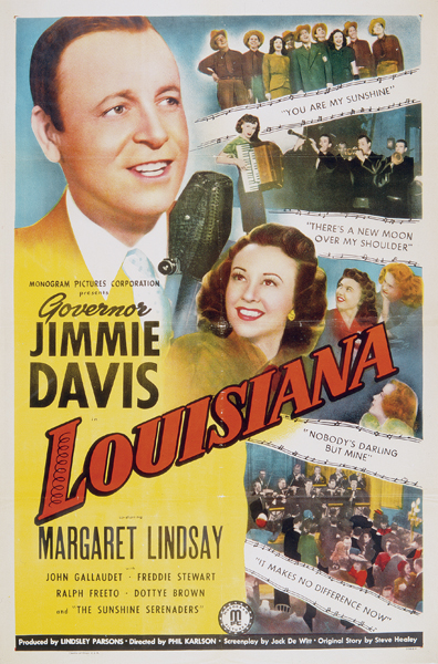 Movie Poster for "Louisiana"