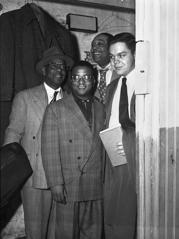 Richard Allen Pictured with Jazz Musicians