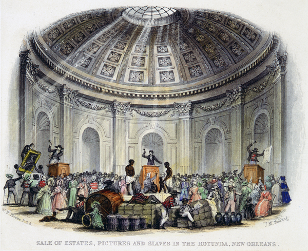 Sale of Estates: Paintings and Slaves in the Rotunda of the Saint Louis Hotel