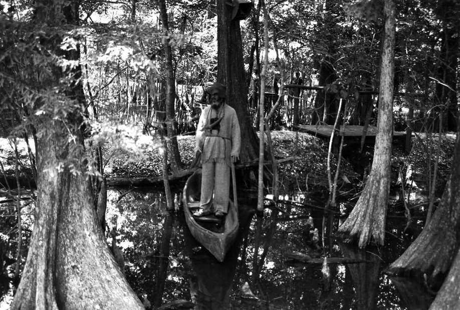 Swamp Gardens in Morgan City, Louisiana, in the 1970s