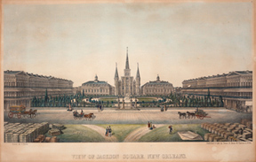 View of Jackson Square, New Orleans