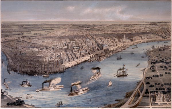 View of the New Orleans
