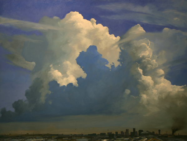 Clouds Over New Orleans Skyline