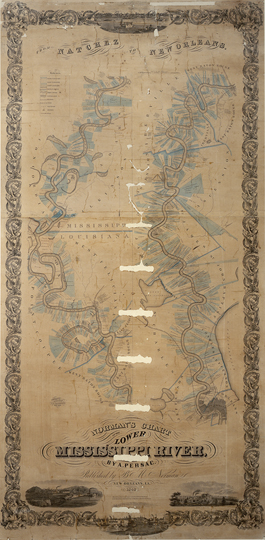 Norman’s Chart of the Lower Mississippi River