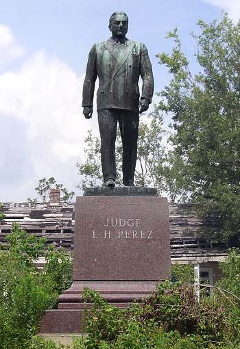 Judge L.H. Perez Statue