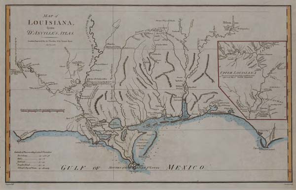 Map of Louisiana Tribes