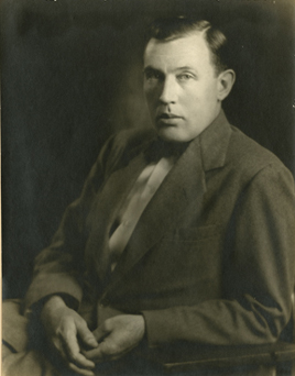 Boyd Cruise
Photographer, Joseph Pops Woodson Whitesell shot this portrait of fellow artist Boyd Cruise ca. 1930s.