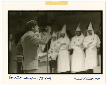 David Duke Addressing a KKK Rally
