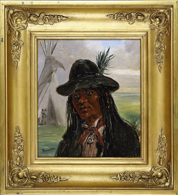 Portrait of a Choctaw Indian Man