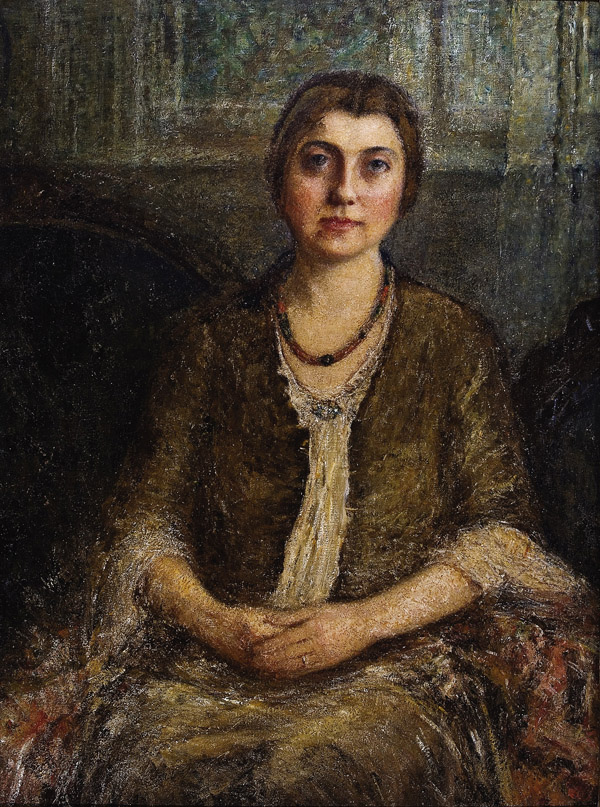 Portrait of a Young Woman Seated in an Interior, New Orleans