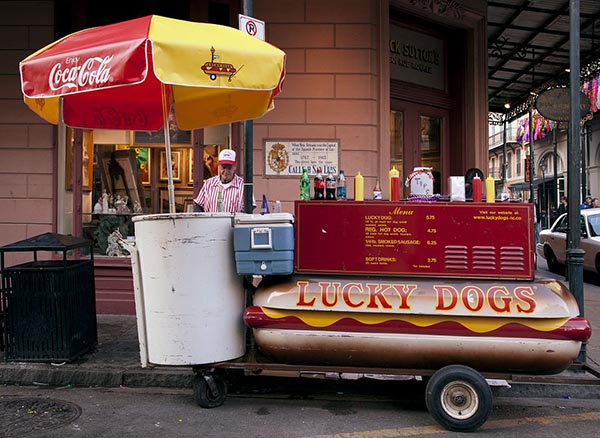 A hot dog vendor's life in the dog days