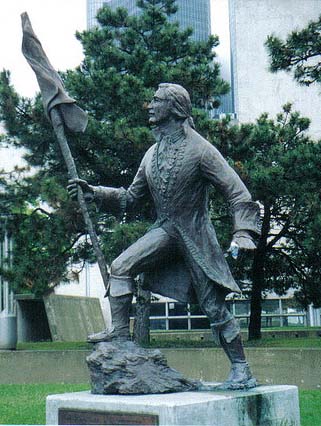 Statue of Antoine de la Mothe, Sieur de Cadillac