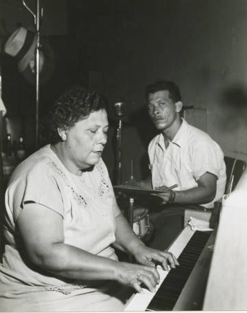 Dolly Adams With Her Son