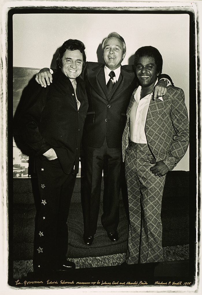 Johnny Cash, Edwin Edwards & Charlie Pride