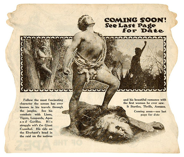 Tarzan Advertisement