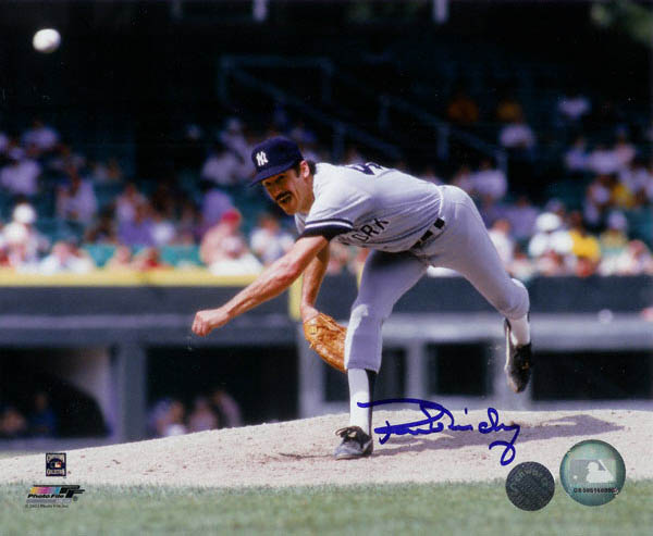 Ron Guidry pitching