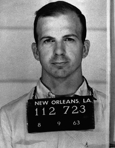 Booking photo of Lee Harvey Oswald, New Orleans
