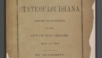 Louisiana Constitution of 1898