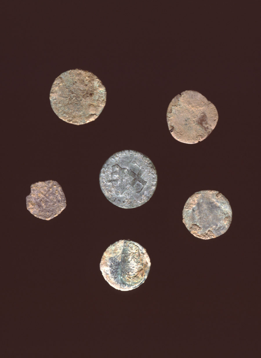 Coins, Buttons, and Tokens Recovered from the French Royal Military Barracks