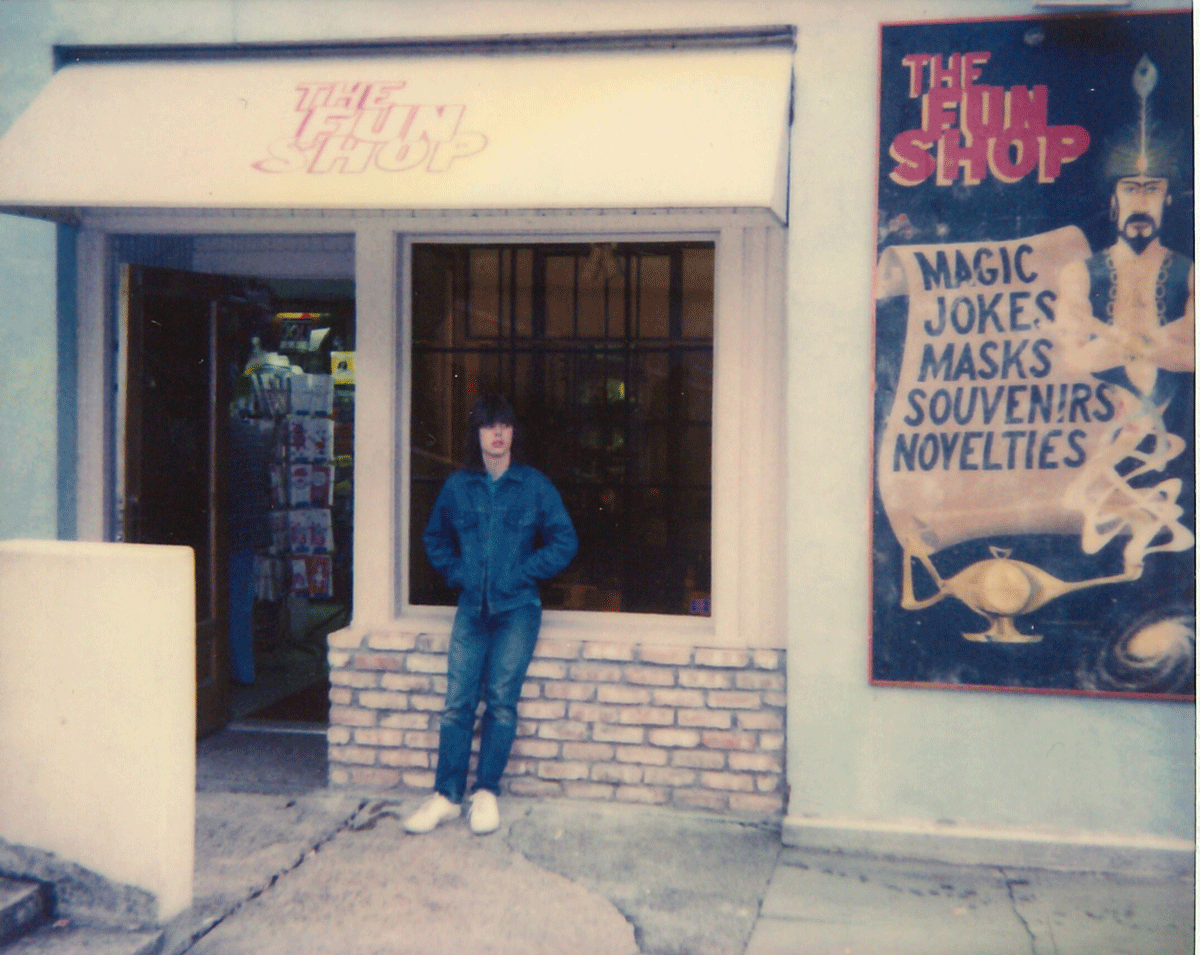 Back in “the Fun Shop”