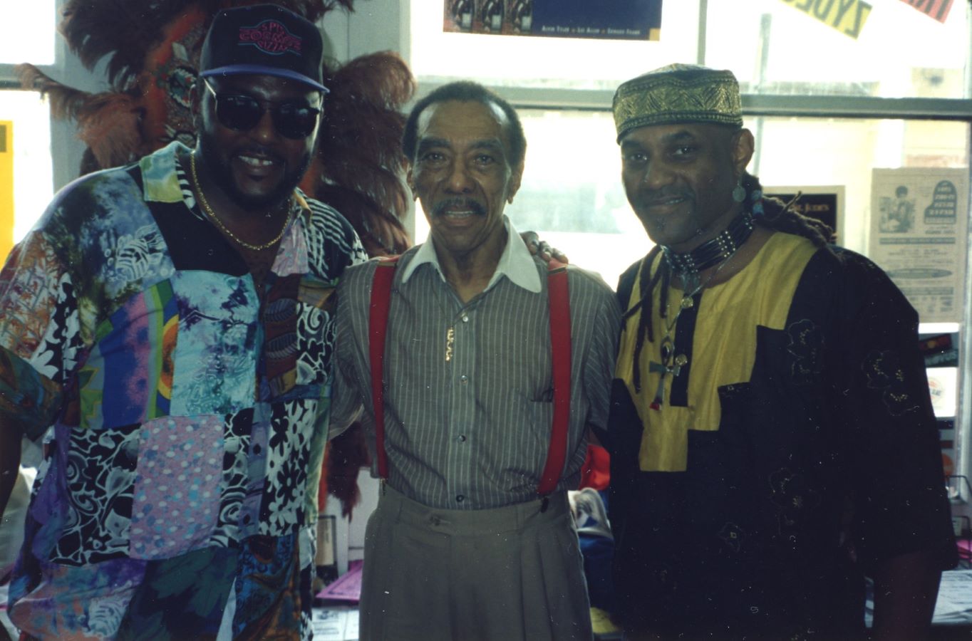 Earl Palmer with Herman Earnest and Cyril Neville