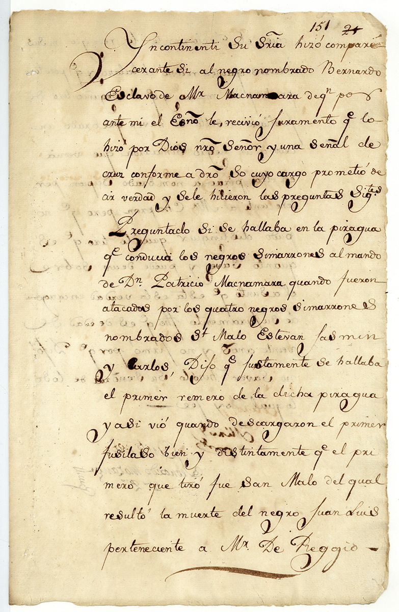 Spanish Judicial Records Involving Juan San Malo, 1783