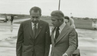 President Richard Nixon and Louisiana Governor Edwin Edwards