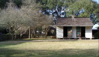 A school at the LSU Rural Life Museum in 2008. Photo by Shanna Riley.