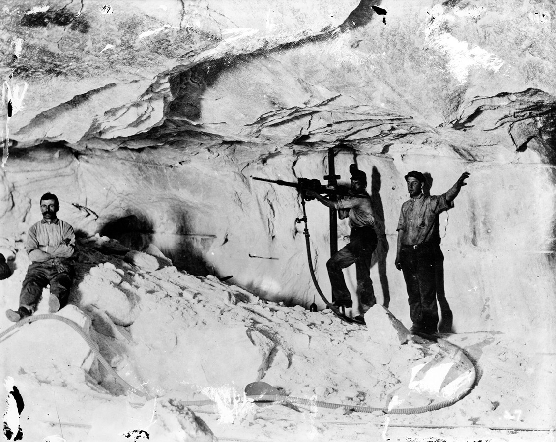 Salt Mine Interior, ca. 1930s