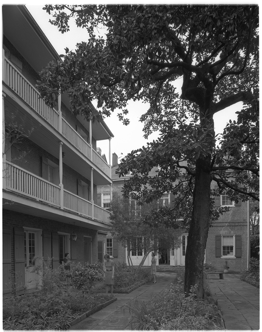 Urban Slave Quarters at the Hermann-Grima House, 1975